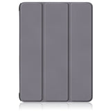 OnePlus Pad / Oppo Pad 2 Tri-Fold Konstläder Fodral med Stativfunktion - Grå