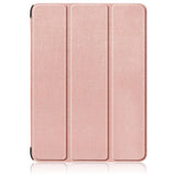 OnePlus Pad / Oppo Pad 2 Tri-Fold Konstläder Fodral med Stativfunktion - Rose Gold