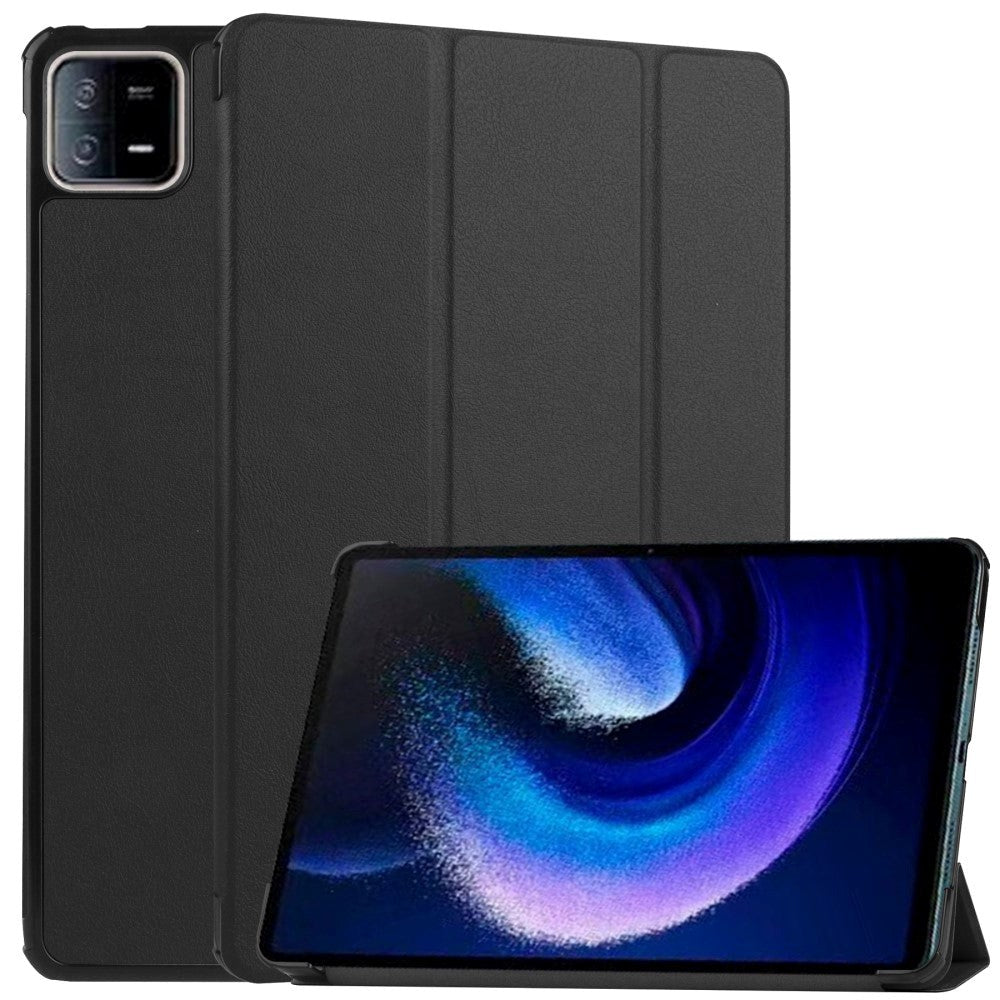 Xiaomi Pad 6 Tri-Fold Fodral m. Stativfunktion - Svart