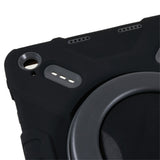 Pepkoo iPad 11" (2025) / 10.9" (2024 / 2022) Barnfodral med Roterbart Stativ - Svart