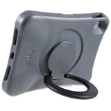 EIDERWOOD iPad 11" (2025) / 10.9" (2024 / 2022) Barnfodral med Stativfunktion - Grå / Svart