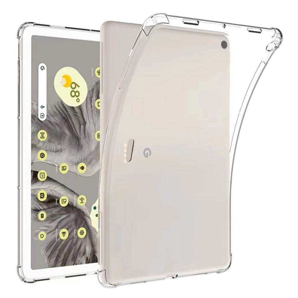 Google Pixel Tablet Flexibelt TPU Skal - Transparent