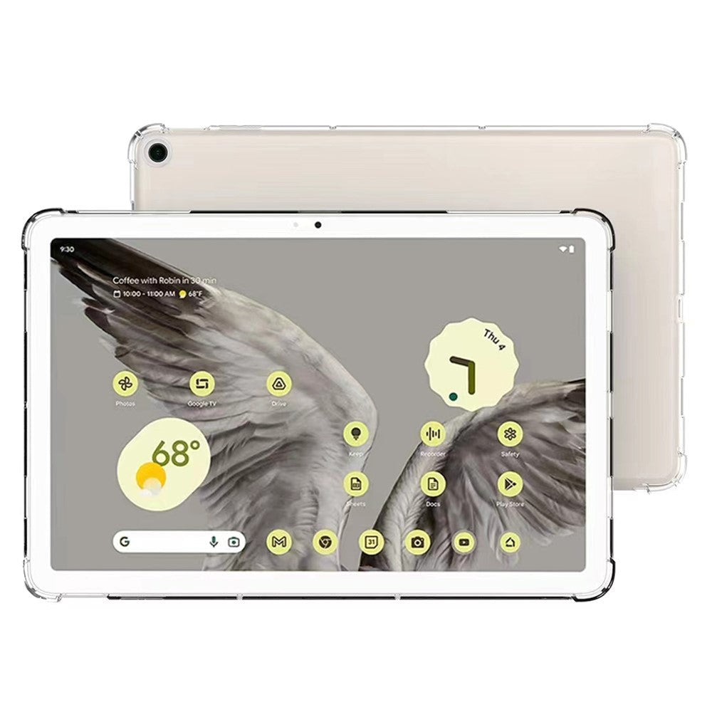 Google Pixel Tablet Flexibelt TPU Skal - Transparent