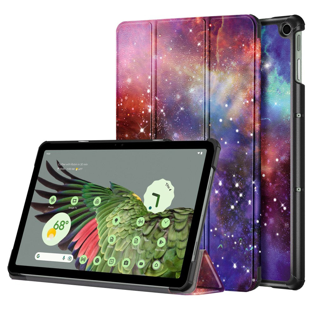 Google Pixel Tablet Tri-Fold Fodral - Galaxy