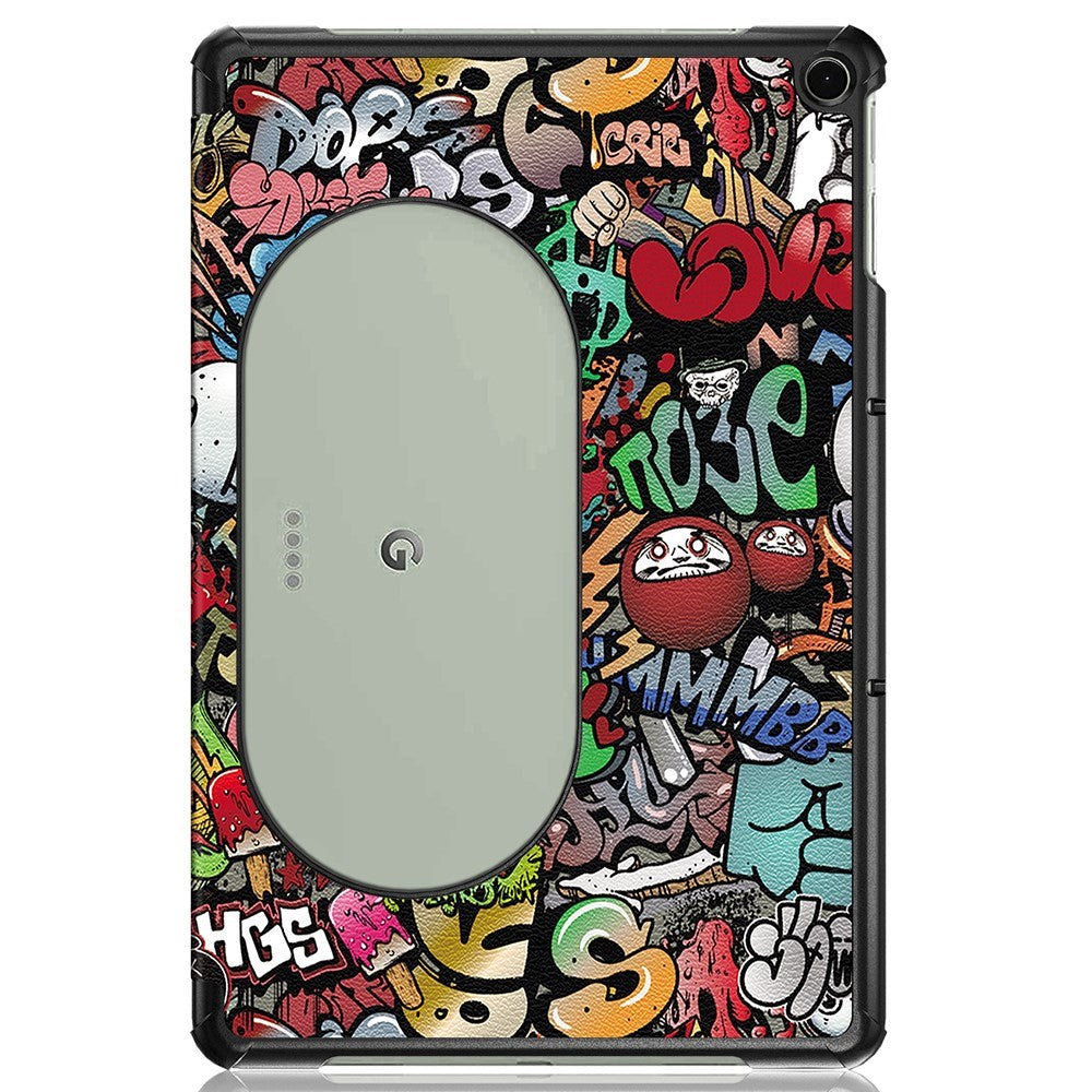 Google Pixel Tablet Tri-Fold Fodral - Graffiti