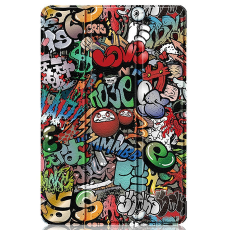 Google Pixel Tablet Tri-Fold Fodral - Graffiti