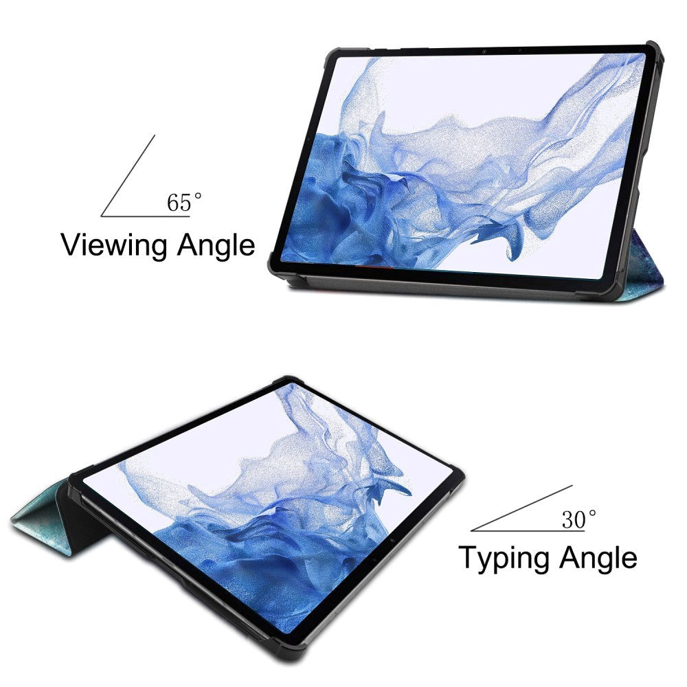 Samsung Galaxy Tab S9 Fodral i Läderimitation - Galaxy