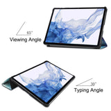 Samsung Galaxy Tab S9 Fodral i Läderimitation - Galaxy