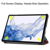 Samsung Tab S9 Tri-Fold Fodral - Graffiti