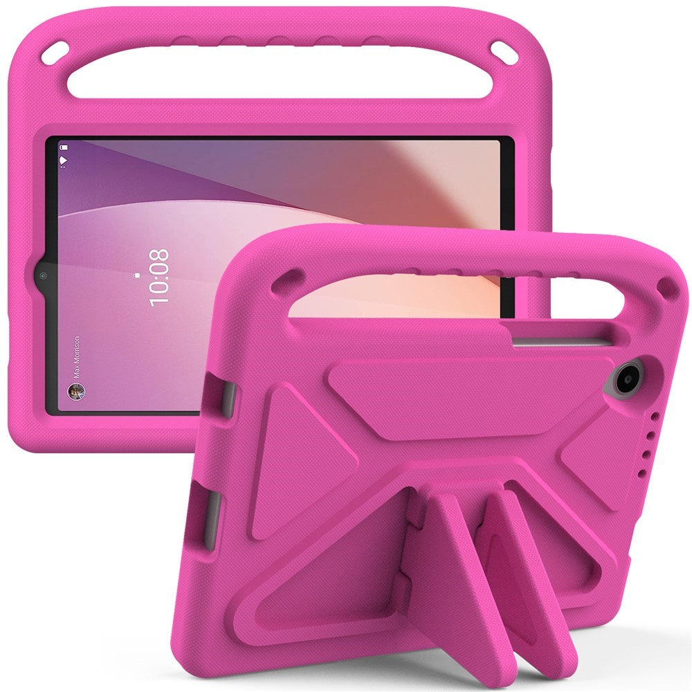 EIDERWOOD Lenovo Tab M8 (4. Gen.) Barn Skal m. Handtag & Ståfunktion - Rosa