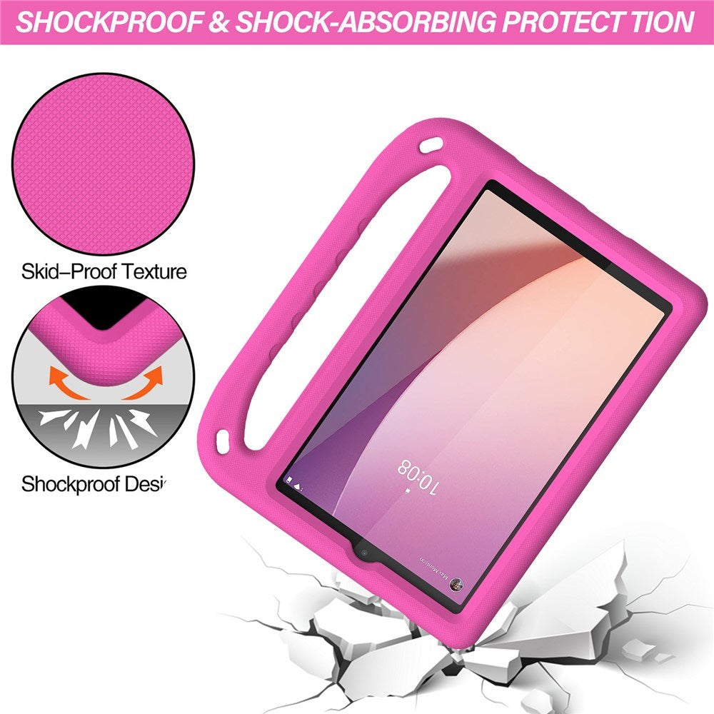 EIDERWOOD Lenovo Tab M8 (4. Gen.) Barn Skal m. Handtag & Ståfunktion - Rosa