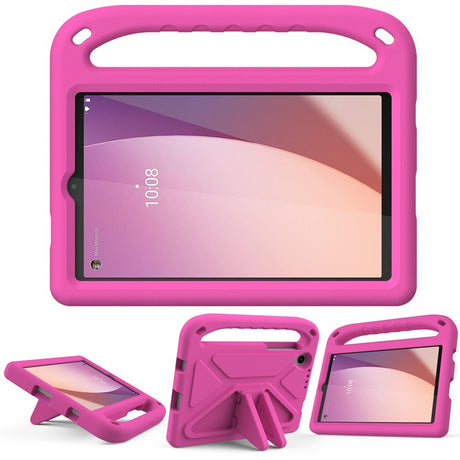 EIDERWOOD Lenovo Tab M8 (4. Gen.) Barn Skal m. Handtag & Ståfunktion - Rosa