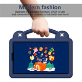 EIDERWOOD Samsung Galaxy Tab A11 / A9 Barnskal m. Kickstand - Mörk Blå