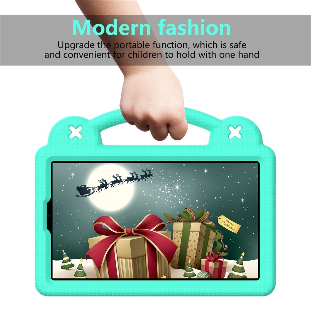 EIDERWOOD Samsung Galaxy Tab A11 / A9 Barnskal m. Kickstand - Grön