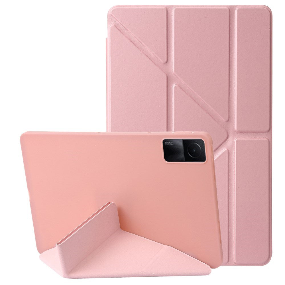 EIDERWOOD Xiaomi Redmi Pad SE Flexibelt Origami Fodral - Rose Gold