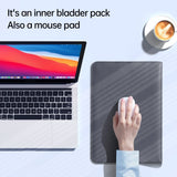 Bärbar Dator / MacBook-Sleeve 13-14" (32 x 24 cm) med Tri-fold Stand Function - Svart