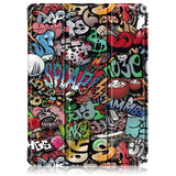 OnePlus Pad Go PU-Läder Fodral med Tri-Fold Stand & Wake-up Funktion - Graffiti