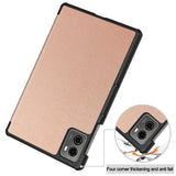 Lenovo Legion Tab (3. Gen.) 8.8" EIDERWOOD Konstläder Fodral - Rose Gold