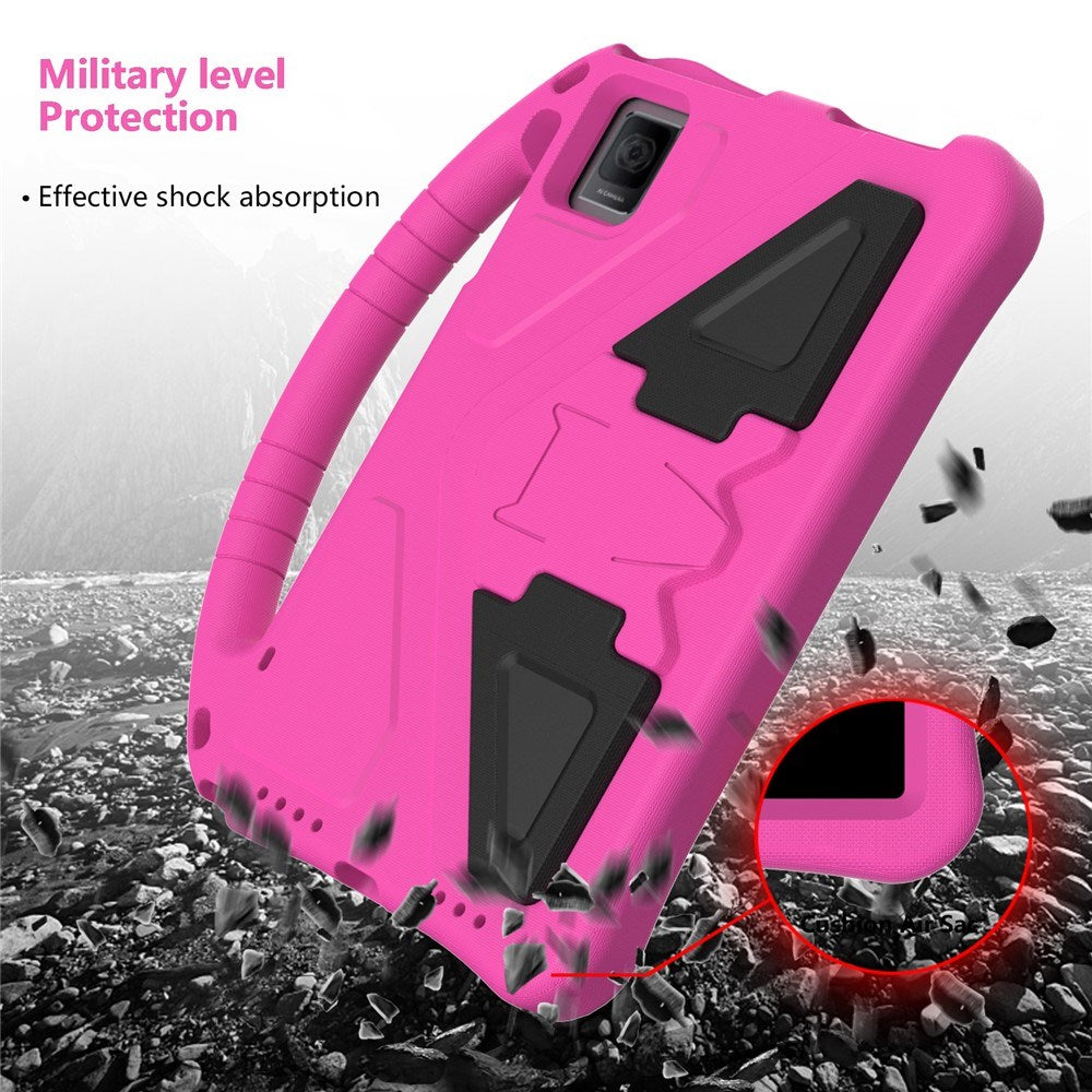 TCL Tab 10 Gen2 EIDERWOOD Barn Skal m. Handtag & Stativfunktion - Rosa
