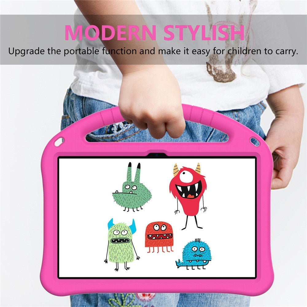 TCL Tab 10 Gen2 EIDERWOOD Barn Skal m. Handtag & Stativfunktion - Rosa