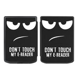 Pocketbook Verse Pro Fodral i Konstläder med Sleep-Wake Funktion - "Don't Touch My E-Reader"