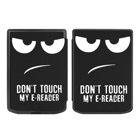 Pocketbook Verse Pro Fodral i Konstläder med Sleep-Wake Funktion - "Don't Touch My E-Reader"