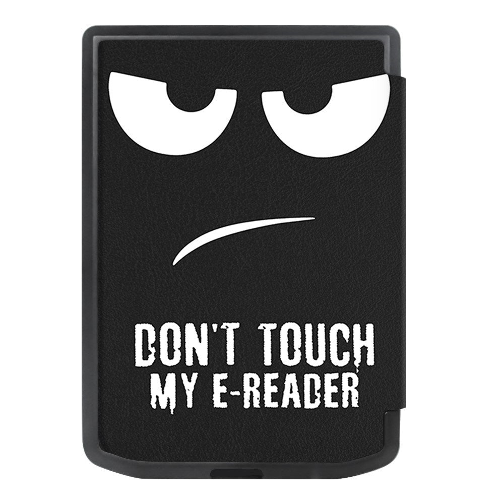 Pocketbook Verse Pro Fodral i Konstläder med Sleep-Wake Funktion - "Don't Touch My E-Reader"