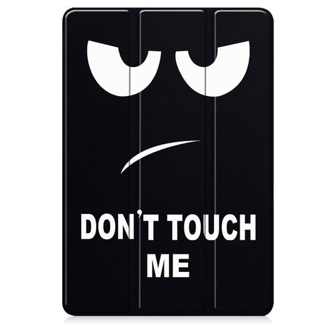 EIDERWOOD Xiaomi Pad 6S Pro Tri-Fold Tri-Fold Konstläder Fodral med Sleep-Wake Funktion - "Don't Touch Me"