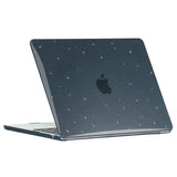 MacBook Air 15 M2/M3 (2023 2024) Hårt Plast Skal - Starry Sky - Svart