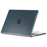 MacBook Air 15 M2/M3 (2023 2024) Hårt Plast Skal - Starry Sky - Svart