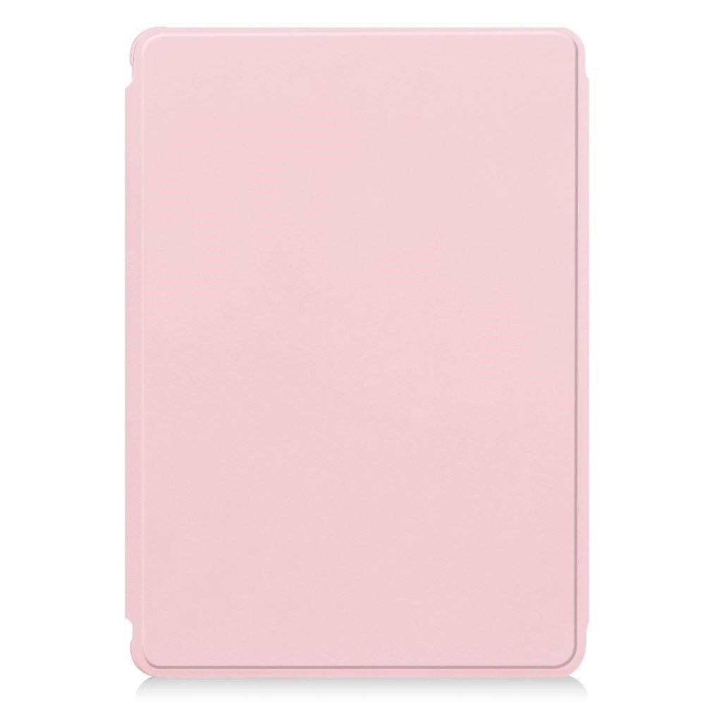 EIDERWOOD iPad Pro 11" (2024) Hybrid Fodral m. Roterande Stativfunktion - Genomskinlig / Pink