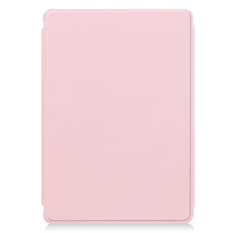 EIDERWOOD iPad Pro 11" (2024) Hybrid Fodral m. Roterande Stativfunktion - Genomskinlig / Pink