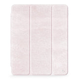 iPad Air 13" (2024) DUX DUCIS Unid Series Tri-Fold Fodral - Genomskinlig / Pink