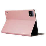 EIDERWOOD Xiaomi Pad 6S Pro Vegan Leather Tablet Fodral med Stativfunktion - Rose Gold