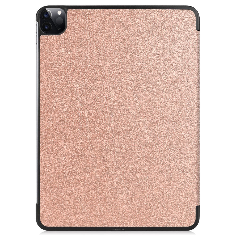 EIDERWOOD iPad Air 13" (2024) Tri-Fold Läder Fodral - Rose Gold