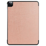 EIDERWOOD iPad Air 13" (2024) Tri-Fold Läder Fodral - Rose Gold