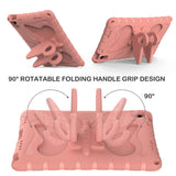 Samsung Galaxy Tab A11+ (Plus) / A9+ (Plus) EIDERWOOD Barnskal med Stativfunktion - Fjäril - Rosa