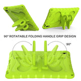 Samsung Galaxy Tab A11+ (Plus) / A9+ (Plus) EIDERWOOD Barnskal med Stativfunktion - Fjäril - Grön