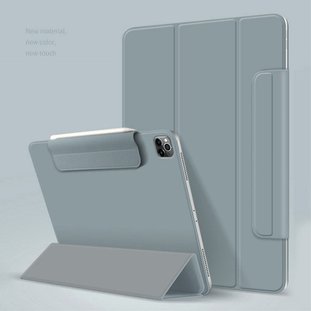 EIDERWOOD iPad Pro 11" (2024) Magnetiskt Tri-Fold Fodral - Ljusgrön