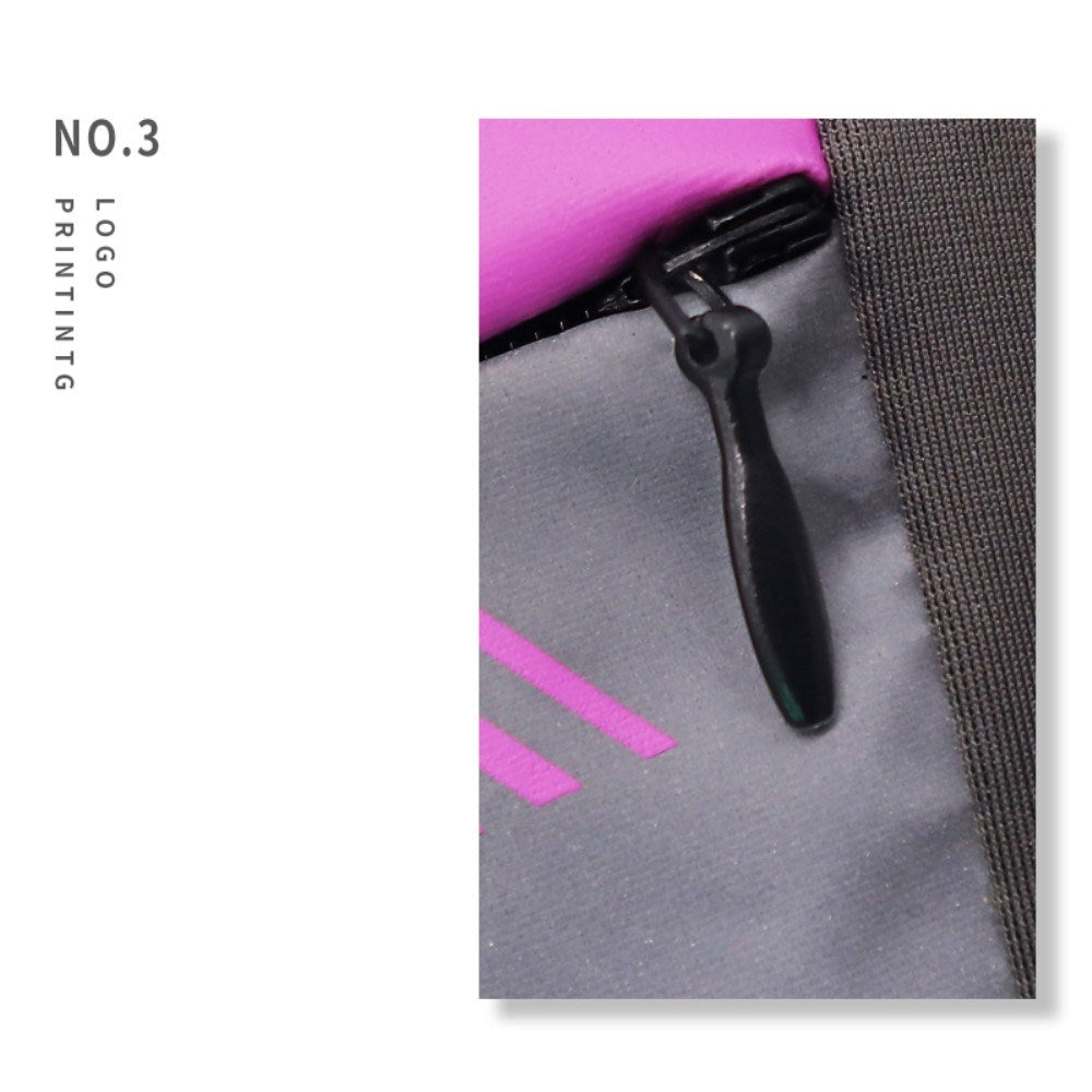 Sportlöparbälte med Ficka för Telefon och Tillbehör - Svart