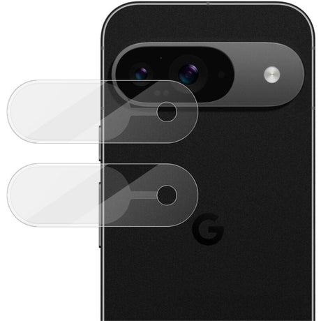 Google Pixel 9 / 9 Pro IMAK Skyddsglas för Kameralins - 2 st. - Genomskinlig