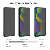 Google Pixel 9 Pro XL Privacy Härdat Skyddsglas - Full Fit - Genomskinlig