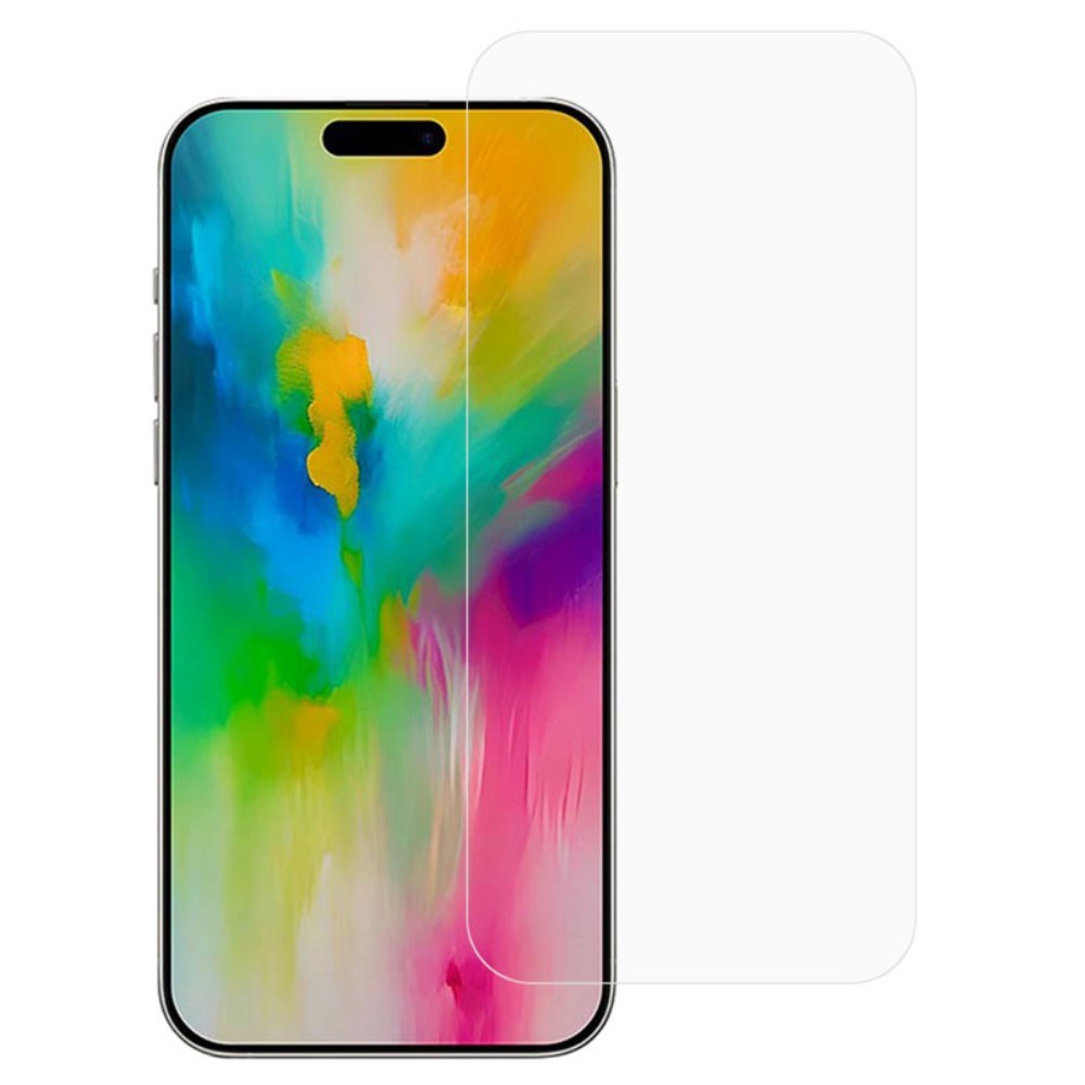 iPhone 16 Plus Arc Edge Skärmskydd i Härdat Glas - Case Friendly