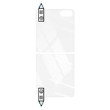 Samsung Galaxy Z Flip6 RURIHAI - Härdat Skärmskyddsglas- Case Friendly - Genomskinlig