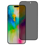 iPhone 16 Plus / 15 Plus Skärmskydd i Härdat Glas med Sekretessfunktion - Genomskinlig