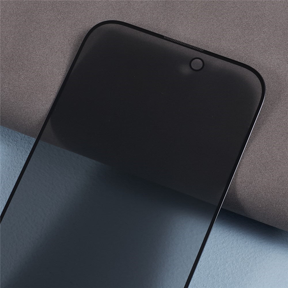 iPhone 16 Plus / 15 Plus Skärmskydd i Härdat Glas med Sekretessfunktion - Genomskinlig