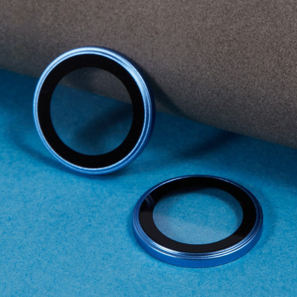 iPhone 16 / 16 Plus Kameralins Skyddsglas - Blå