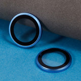 iPhone 16 / 16 Plus Kameralins Skyddsglas - Blå