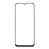Samsung Galaxy A06 härdat glas - Full Fit skärmskydd - Genomskinlig / svart kant
