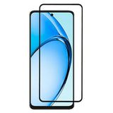 Oppo A60 Härdat Skärmskyddsglas - Genomskinlig / Svart Kant